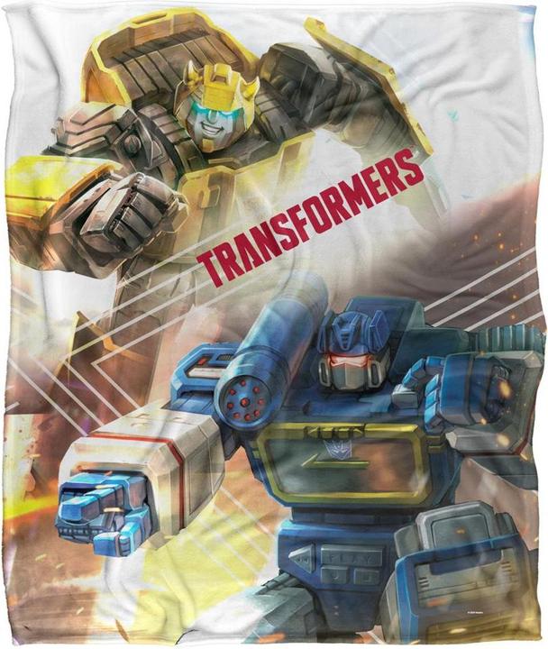 Transformers Cybertron Warriors Decke Seidig Supersoft (152 x 127 cm)