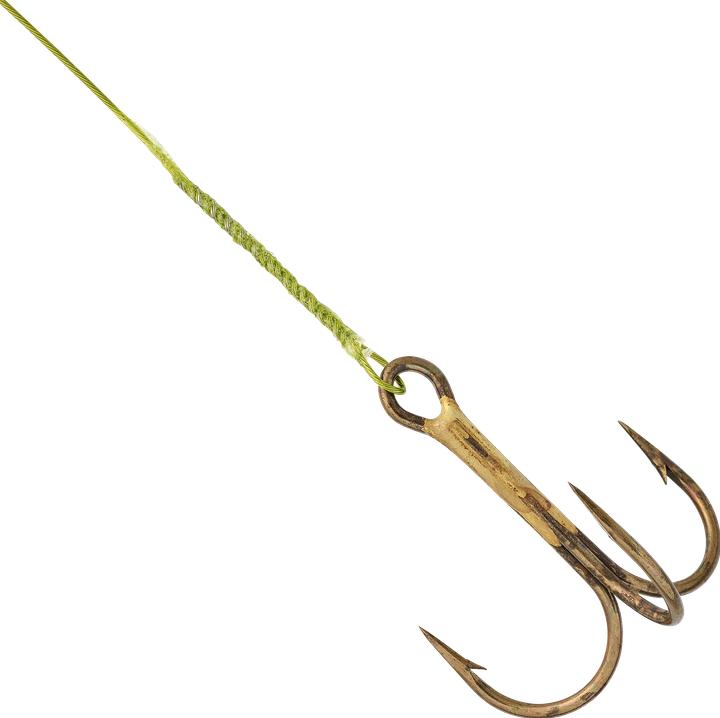 Produktbild Caperlan Vorfach Stahlvorfach mit Drillingshaken (40 cm)