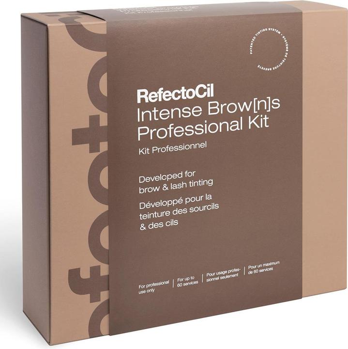 Image du produit Refectocil Kit professionnel Intense Brow(n)s (Chocolat, Noir brun, Frêne brun, Brun foncé)