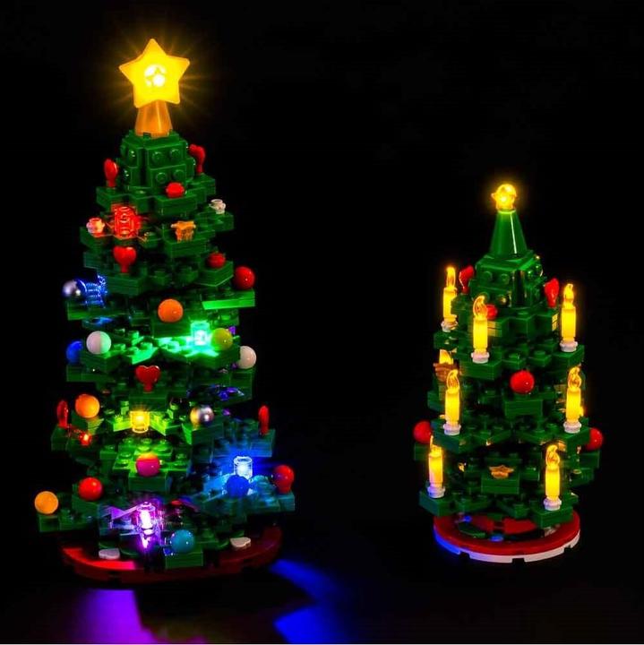Actual product image Light my bricks LEGO Christmas Tree #40573 Light Kit