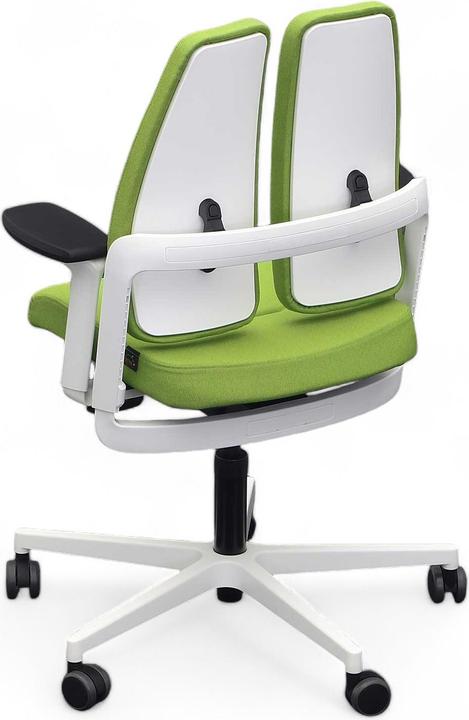 Immagine prodotto Sitag Bürostuhl SitagXilium DuoBack swissmade ergonomisch mit 4D Armlehnen, Grün, Neu (46 - 60 cm)