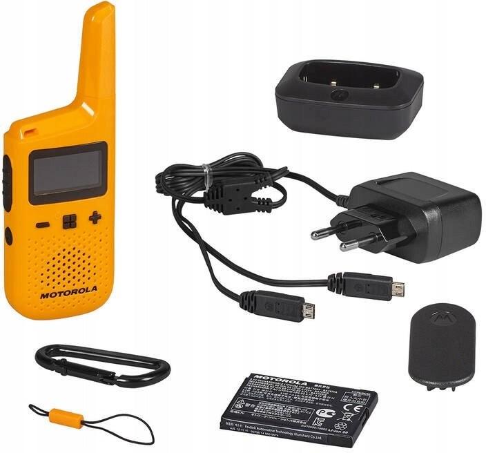 Produktbild Motorola T72 walkie talkie, 16 channels, yellow (8 km)