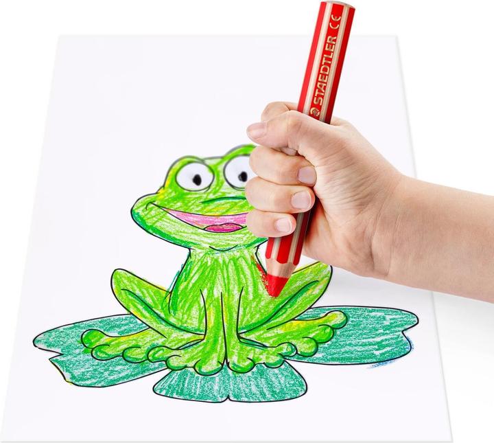 Produktbild Staedtler Buntstift Noris jun 18ST (Mehrfarbig, 18 x)