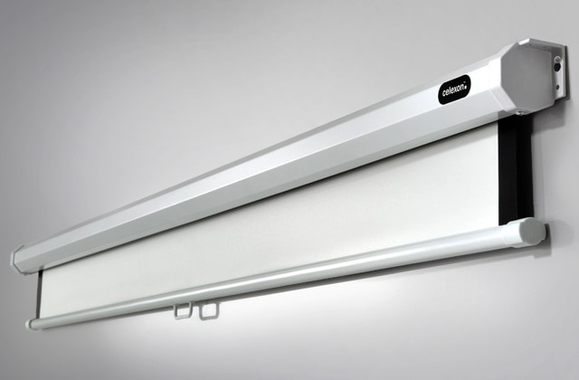 Actual product image Celexon Rollo Economy, Canvas, 1:1 (155.91", 1:1)