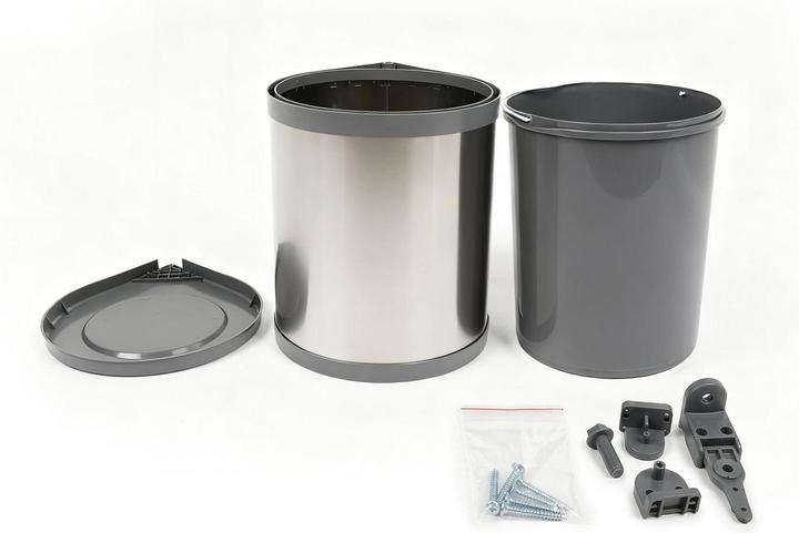 Actual product image Relaxdays built-in bin (14 l)