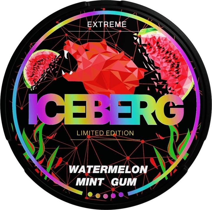 Iceberg Watermelon Mint (Nicotine Pouches, 50 mg)