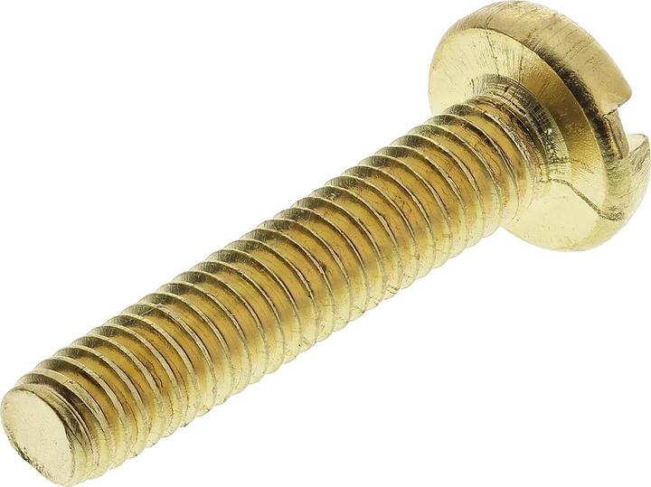 Produktbild RS PRO Schrauben Schlitz M4x20mm (100 Schrauben pro Stück)