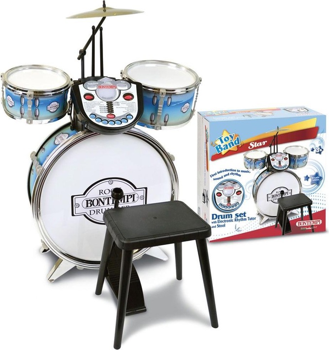 Actual product image Bontempi Drums with electronics tutor