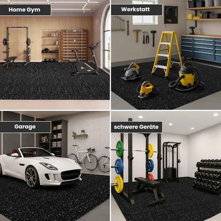 Actual product image BeMaxx Bodenschutzmatten Set (1 cm)