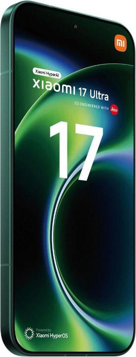 Actual product image Xiaomi 17 Ultra 16+512GB Starlit Green (512 GB, Green, Green, 6.90", 5G)
