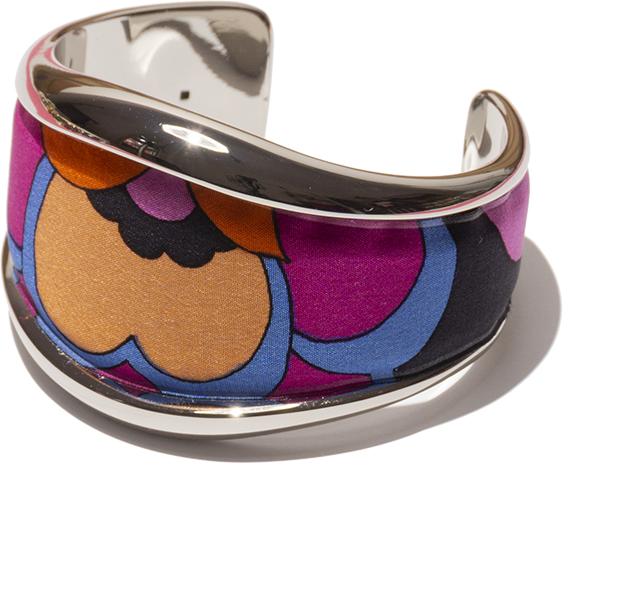 Immagine prodotto MM33 Bangle Fiori psichedelici (5% di argento, 95% ottone)