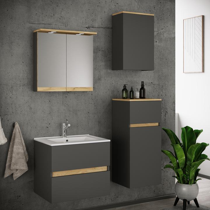 Produktbild VCM Badmöbel-Set mit Waschbecken Cosila-I 61