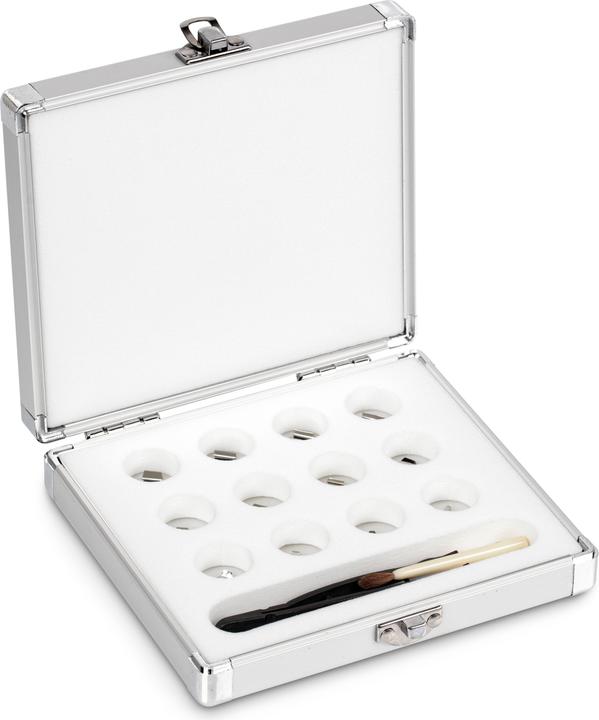Immagine prodotto Kern F1 1 mg - 500 pesi in valigetta d'alluminio Alluminio argento nichelato