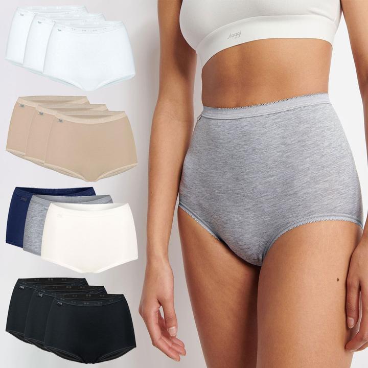 Actual product image Sloggi Basic+ Maxi Slip (8XL, pack of 3)