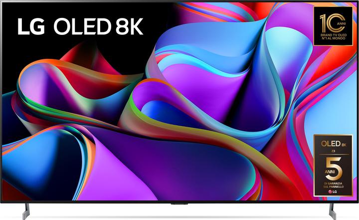 Actual product image LG TV OLED Signature Z39 77, 7680 x 4320 (8K UHD), OLED (77", Z39, OLED, 8K, 2023)