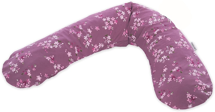 Actual product image Theraline Nursing pillow "The Original" with micro pearl filling incl. cover 190 cm (190 cm)
