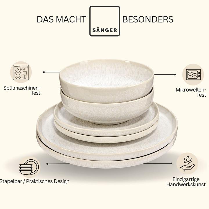 Produktbild Sänger Tafelservice Korfu (16 Stk.)