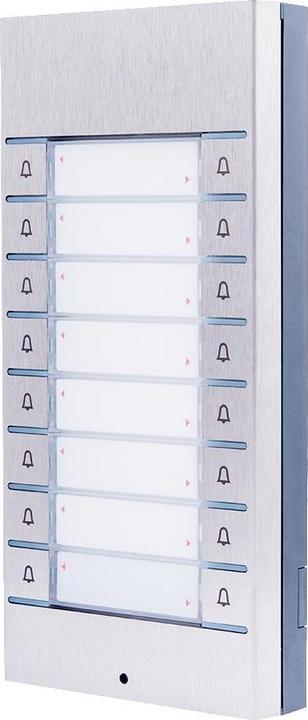 Actual product image 2N Bell push EXTENDER 16 buttons 8x2 call buttons (Cable)