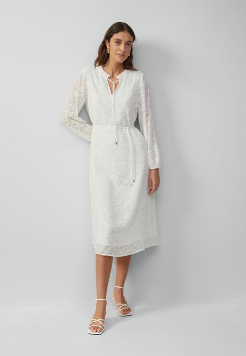 Image du produit S.Oliver Kleid Langes Kleid mit Tunika-Ausschnitt und Rüschen (32)