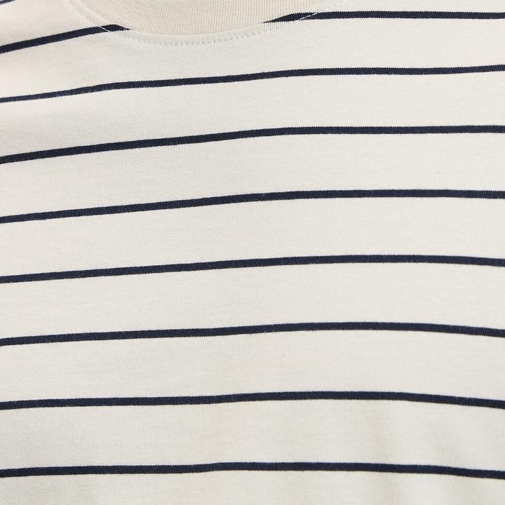 Produktbild La Redoute Collections Gestreiftes T-Shirt mit rundem Ausschnitt (XL)