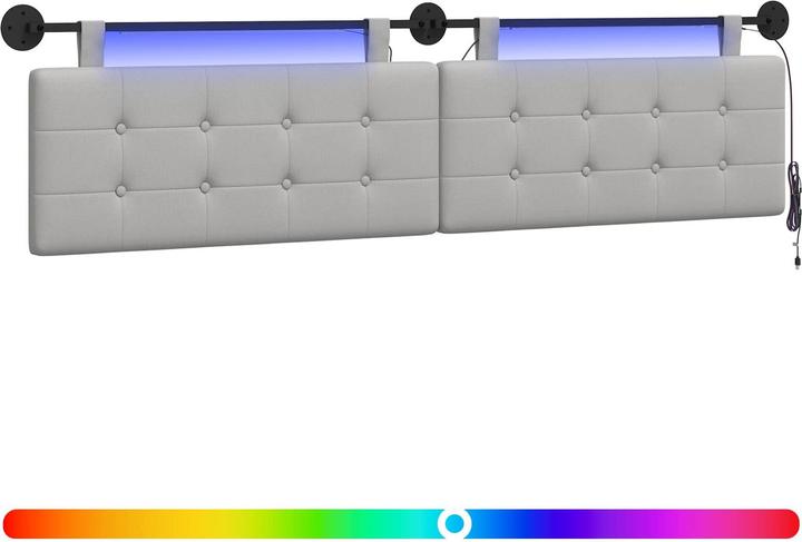 Actual product image vidaXL Schlafzimmer-Kopfteil (210 x 55 x 5 cm)