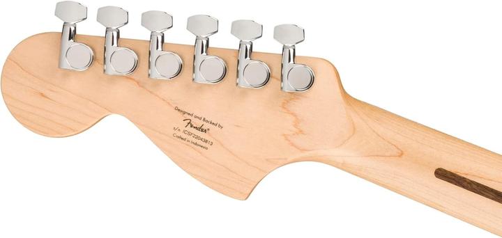 Actual product image Fender Sonic Mustang MN 2-Colour Sunburst electric guitar (Electric guitar, Body: poplar wood, Fingerboard: Maple, Neck: Maple)