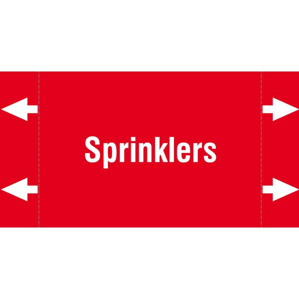 Brady, Etiketten, ISO 20560 Pipe Markers - Fire