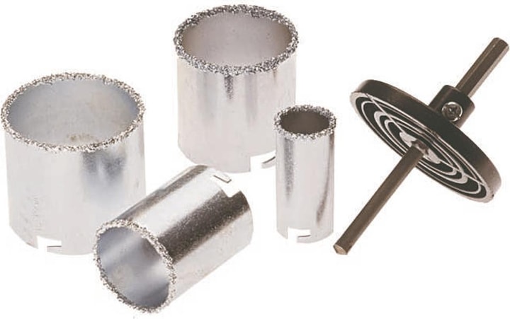 Immagine prodotto Dönges Seghe a tazza con rivestimento in tungsteno sinterizzato - set di 6 pezzi. (33 mm, 67 mm, 73 mm)