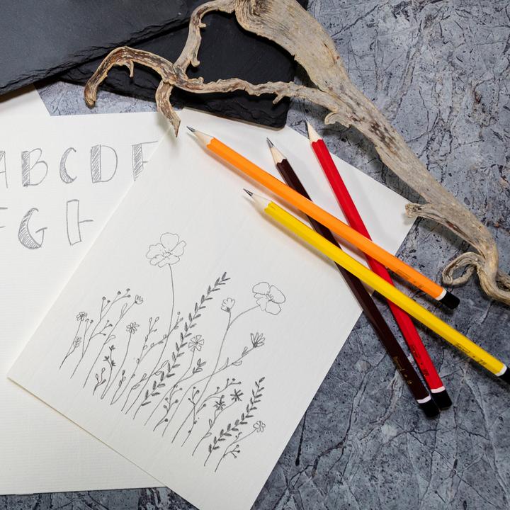 Productafbeelding Idena Potlood 4s H/HB/B/2H FSC100% (B, H, 2H, HB, 4 x)