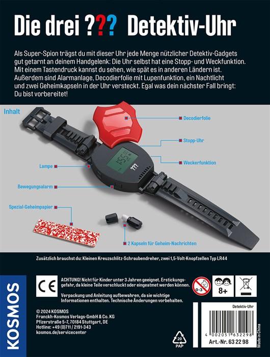 Actual product image Kosmos The three??? detective watch