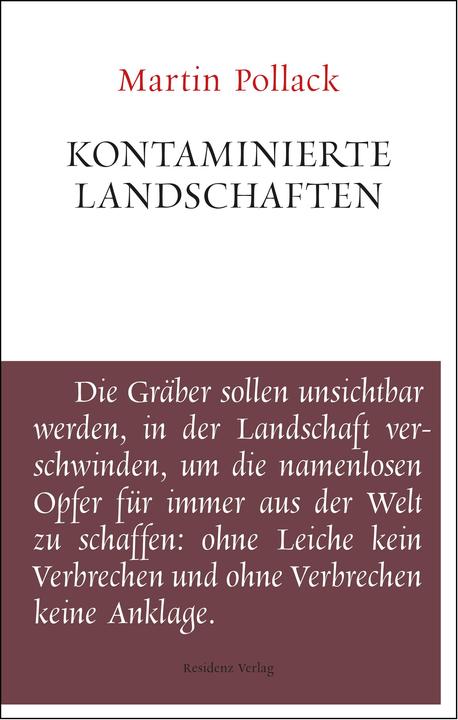 Produktbild Kontaminierte Landschaften (Deutsch, Martin Pollack, 2014)