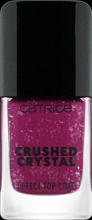 Catrice Crushed Crystal Effect Top Coat (Amethyst Aura, Top Coat)