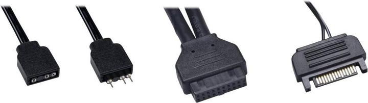 Immagine prodotto Lian-Li LAN216-1W, I/O-Panel mit ARGB Controller für LANCOOL 216