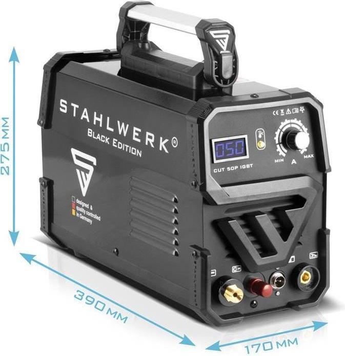 Produktbild Stahlwerk Plasmaschneider CUT 50 Pilot IGBT mit Pilotzündung und 50 Ampere