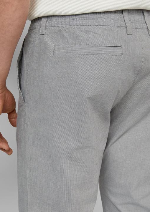 Immagine prodotto s.Oliver Phoenix: Fein gemusterte Chino mit Elastikbund (W42/L38)