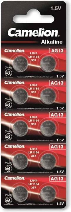 Immagine prodotto Camelion Alkali AG13 (10 pz., LR44, 138 mAh)