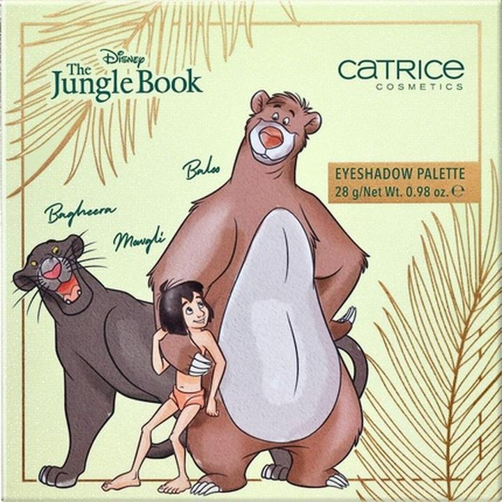 Actual product image Catrice Disney The Jungle Book Eyeshadow Palette 15 Colors Natural Intense Vegan (030 Mother Nature's Recipes)