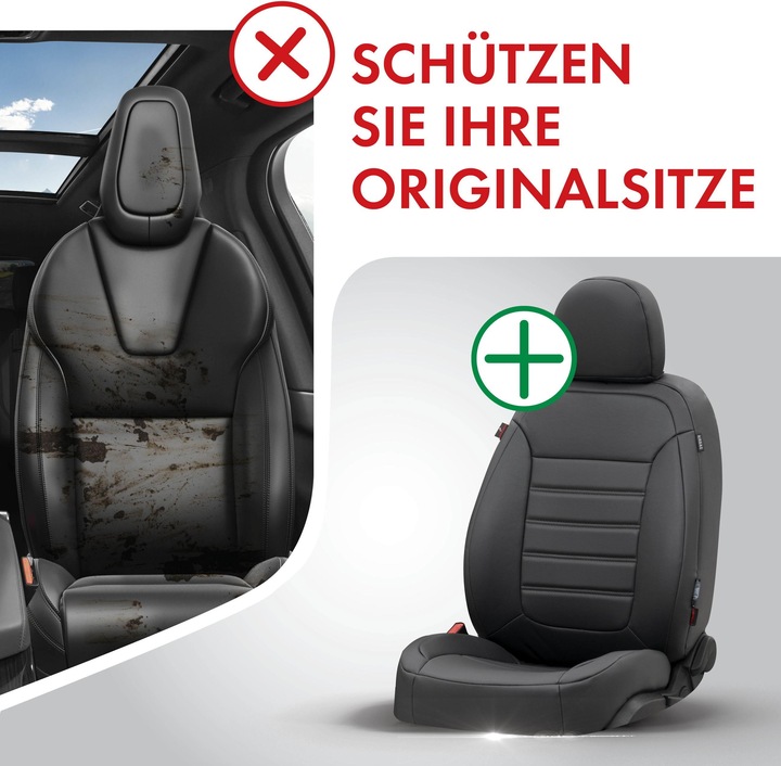 Image du produit Walser Housse de siège pour Renault Clio III BR0/1, CR0/1 01/2005-12/2014