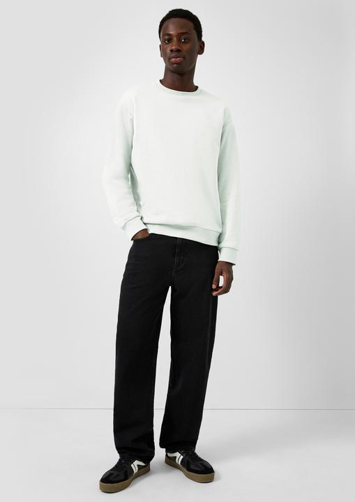 Produktbild s.Oliver Sweatshirt Sweatshirt mit Logo-Stickerei (S)