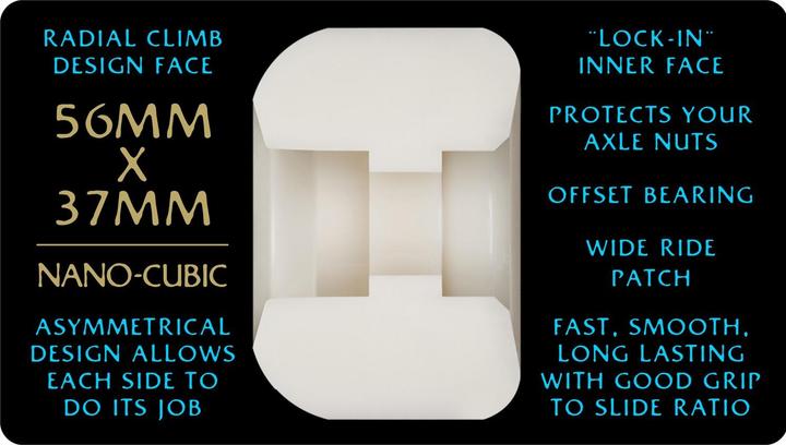 Immagine prodotto 97A DF Nano Cubic Blue Asymmetrical Shape (56 mm)