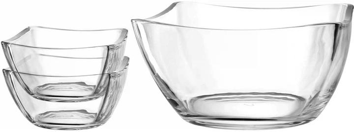 Actual product image Leonardo Piazza bowl 1 piece, transparent (1x)