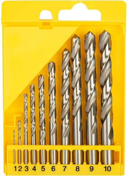 Actual product image DeWalt Metal drill set (1 mm, 10 mm, 2 mm, 3 mm, 4 mm, 5 mm, 6 mm, 7 mm, 8 mm, 9 mm)