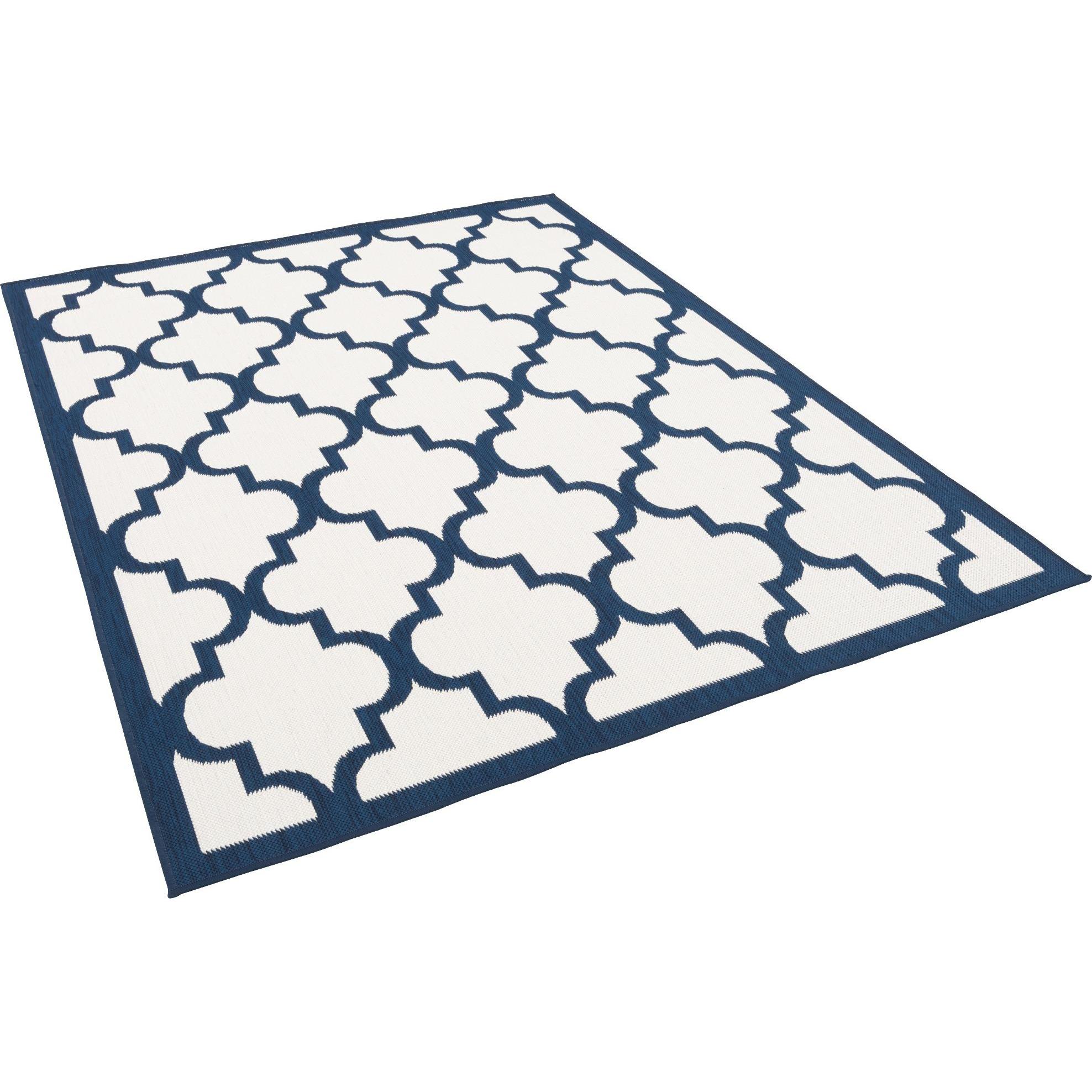 Pergamon, Teppich, In- und Outdoor Teppich Beidseitig Cape Cod Fliesenoptik (200 x 280 cm)