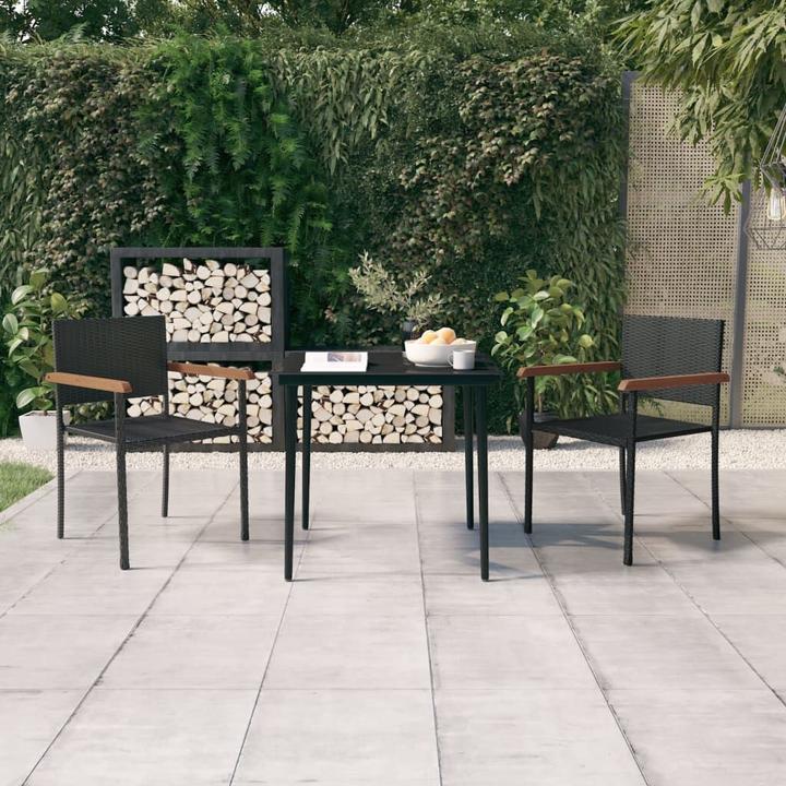 Produktbild vidaXL Garten Essgruppe (80 x 80 x 74 cm)