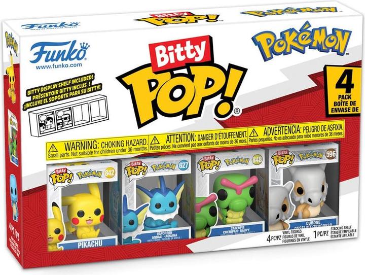 Produktbild Funko Bitty POP! 4 Pack Pokemon: Pikachu