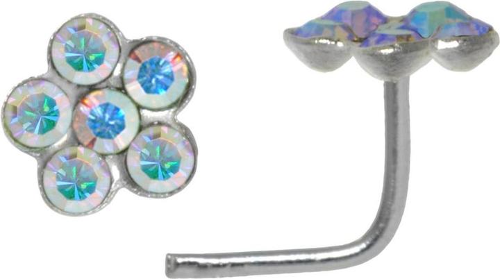 Produktbild Bijouteria Nasenpiercing (Kristall, Silber 925)