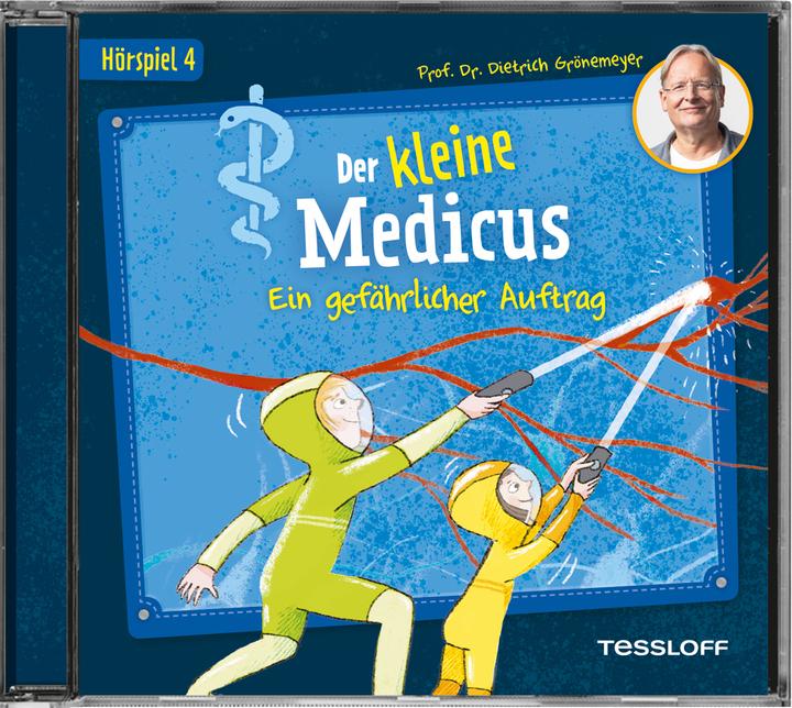 Actual product image Tessloff The Little Medicus. Radio play 4: A dangerous mission (Dietrich Grönemeyer, German)