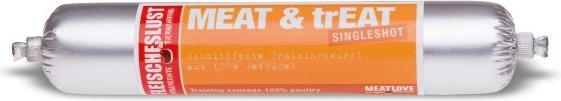Image du produit Fleischeslust Friandise Meat & Treat Singleshot volaille, 80 g (Adulte, 1 pcs, 80 g)