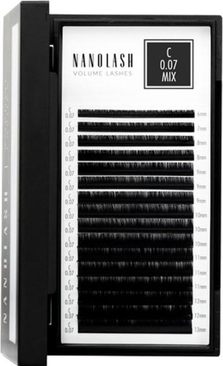 Actual product image Nanolash Volume Lashes False Lashes for Professional Eyelash Extensions Volume Eyelash Extensions 0. (Artificial eyelashes)