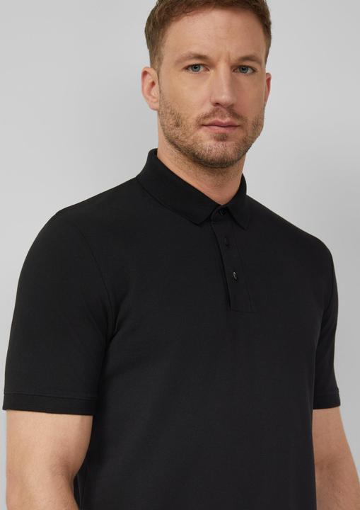 Produktbild s.Oliver Poloshirt aus elastischem Baumwollmix-Piqué (S)